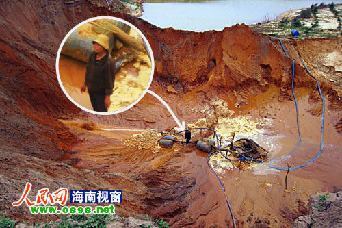 文昌市昌灑鎮符副鎮長表示：&ldquo;該鈦礦區應還處在開采期間，采礦需要做好防護措施，避免生態環境遭受破壞。&rdquo;不少村民不禁為白土村的未來憂心忡忡：開采結束后這片土地是否能有效地復墾？村民們希望，政府部門能協助監管，保護好農民的利益。