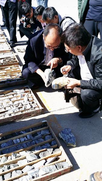 　9月14日至15日，國土資源部礦產(chǎn)勘查技術(shù)指導(dǎo)中心在內(nèi)蒙古自治區(qū)錫林浩特市組織召開了大興安嶺南麓銅多金屬礦整裝勘查區(qū)找礦進(jìn)展現(xiàn)場交流會，同期組織參會專家及代表考察了位于大興安嶺南段西坡的維拉斯托礦區(qū)。這次交流會旨在貫徹落實(shí)今年7月召開的呼和浩特找礦突破戰(zhàn)略行動推進(jìn)會精神，進(jìn)一步推進(jìn)大興安嶺南麓整裝勘查區(qū)和全國錫礦勘查工作。