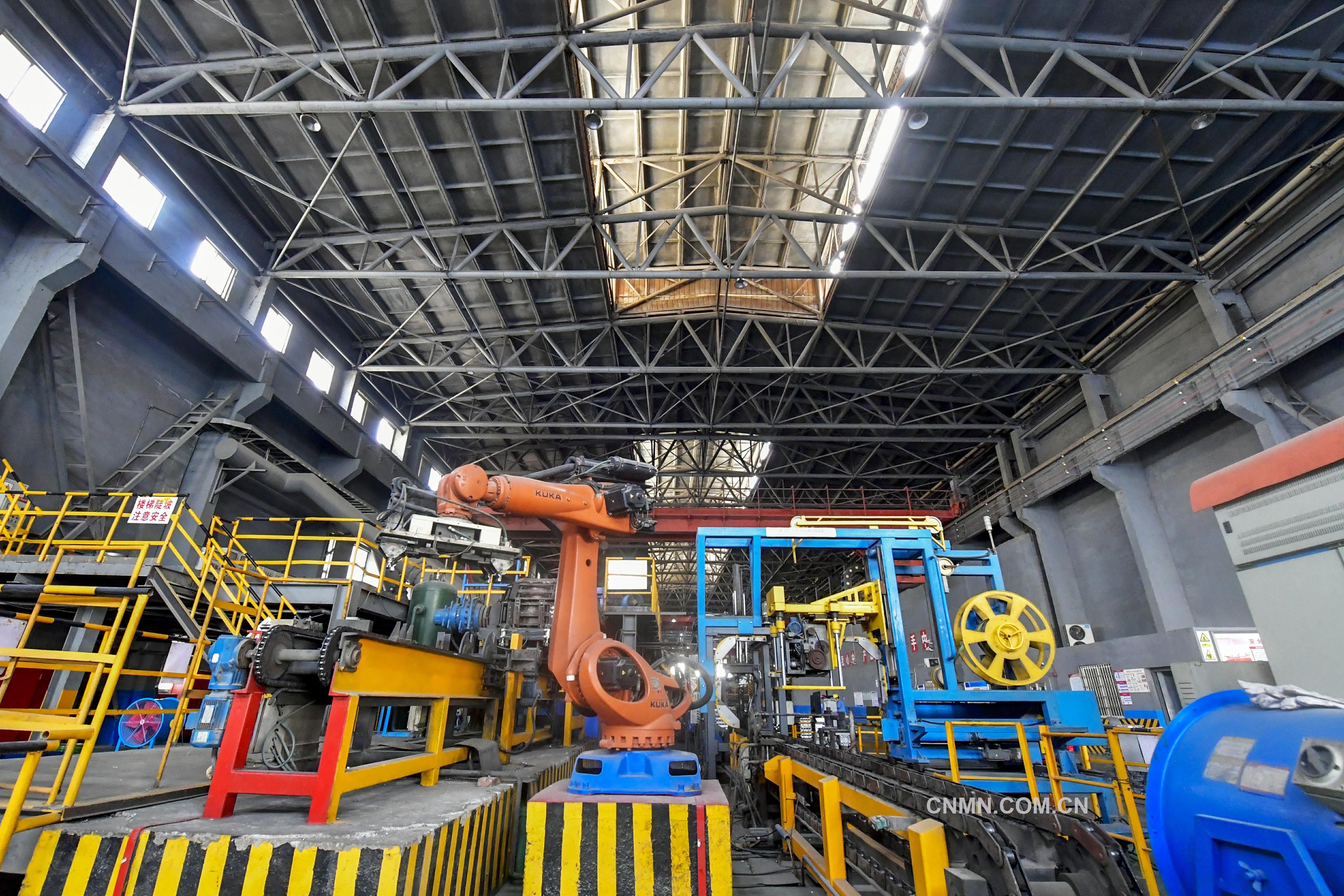 智能化鉛合金生產現場