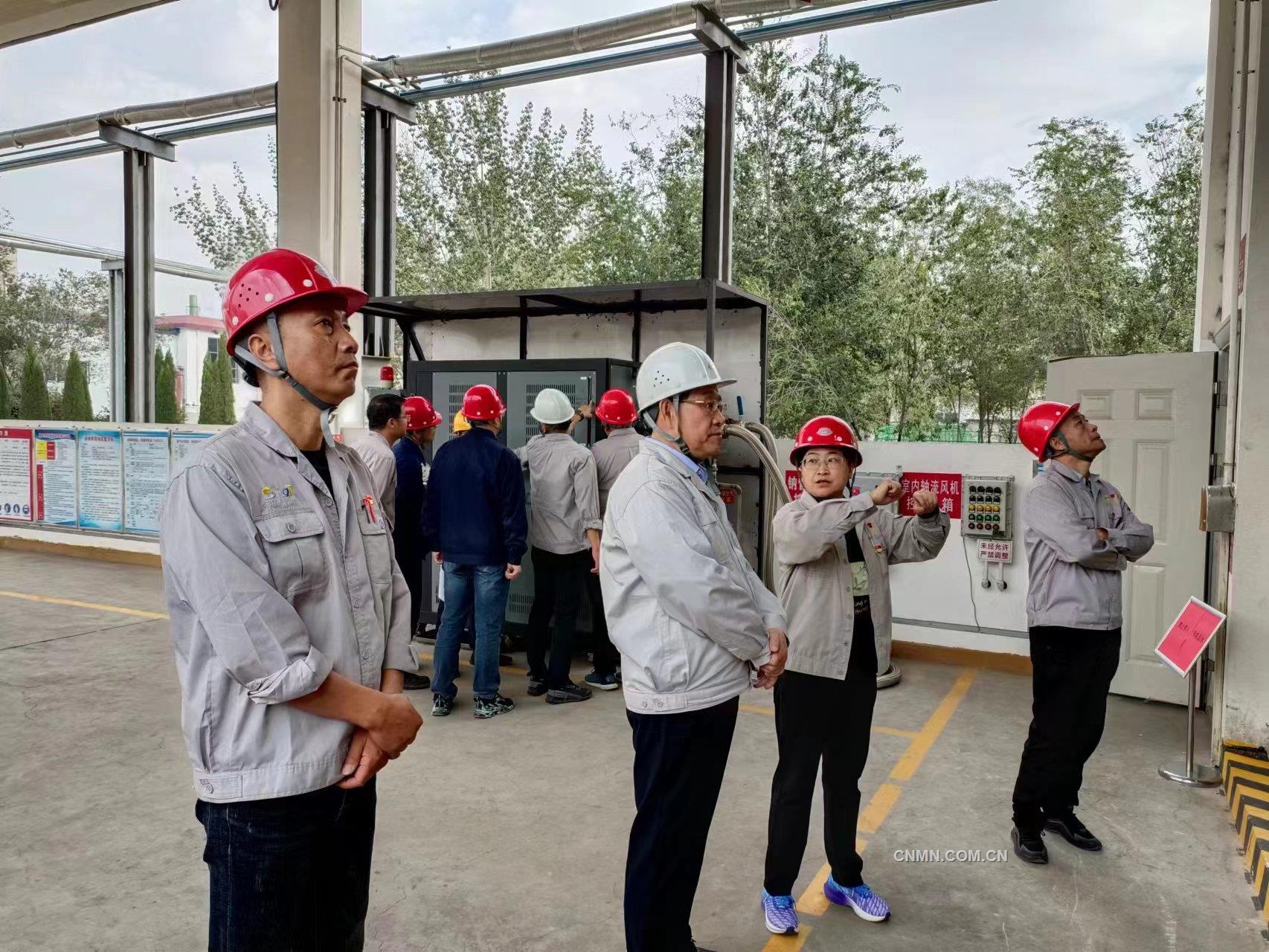 陳林董事長開展中秋、國慶節前&ldquo;四不兩直&rdquo;安全環保檢查