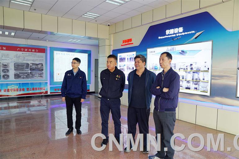 中國有色金屬報社社長張湘斌到中色東方調研2